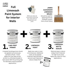 the different paint colors and their names are shown in this graphic above it is an info sheet with instructions for how to use them