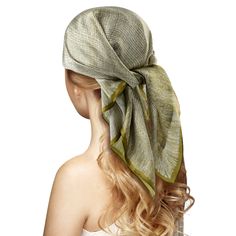 PRICES MAY VARY. 100% Mulberry Silk - We only use the best mulberry silk, healthy and environmental protection, no pollution, no odor, breathable, light weight, soft and smooth, no static electricity, meet your so needs. Size - 27“ inches/68*68 cm square turban, not too big or too small to wear, is the most suitable size Multi Way To Wear - The square scarf can be used as a headscarf, neck scarf, shawl, turban, veil, belt, tie, etc. Suitable for women of all ages. You will be the most distinctiv Satin Head Scarf, Silk Head Scarf, Hair Scarves, Ladies Head Scarf, Silk Scarf Hair, Hair Wrap Scarf, Silk Headscarf, Scarf For Women, Silk Hair