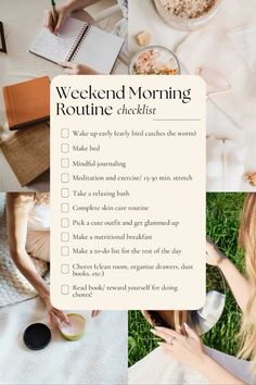 That Girl Routine, Habits 2024, It Girl Routine, Healthy Night Routine, Clean Girl Routine, Productive Night Routine, Weekend Morning Routine, Wellness Vibes, Complete Skin Care Routine