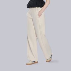 Indulge in the ultimate comfort with our wide-leg sweatpants. Crafted from soft fabric, these pants offer a relaxed fit that's both stylish and effortlessly chic. Whether you're lounging at home or running errands, these sweatpants will keep you feeling cozy and confident. A New Day™: Style that goes wherever you do. Wide Leg Sweatpants, Slip Skirt, Women Midi, Women Maxi, Fleece Pants, Pull On Pants, A New Day, Running Errands, New Day