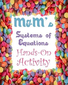 a sign that says mom's supreme of questions hands - on activity with candies