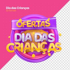 the logo for diadas criancasa, which is also in spanish and english