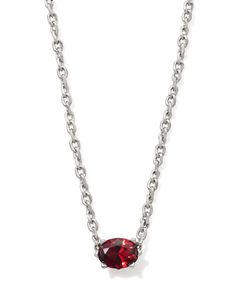 Gift them a timeless pendant that adds a personal meaning to their jewelry collection. The Cailin Silver Pendant Necklace in Red Crystal—a January birthstone-inspired shade—lets you celebrate each year’s successes and embrace the excitement of what’s to come. Metal Rhodium Over Brass Material Red Crystal Closure Spring Ring Clasp Size 16" Chain With 3" Extender, 0.37"L X 0.24"W PendantDue to the one-of-a-kind nature of the medium, exact colors and patterns may vary slightly from the image shown. Classic Red Oval Pendant Necklace, Classic Red Oval Pendant Jewelry, Red Round Pendant Birthstone Necklace For Formal Occasions, Formal Red Round Pendant Birthstone Necklace, Formal Red Birthstone Necklace With Round Pendant, Red Oval Pendant Necklace With Polished Finish, Red Oval Pendant Necklace With Birthstone, Red Oval Pendant Jewelry With Polished Finish, Classic Red Birthstone Necklace As Gift