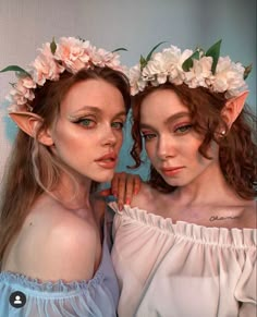 Garden Elf, Elven Woman, Pink Clouds Wallpaper, Ren Faire Outfits, Medieval Cosplay, Elf Cosplay, Models To Draw, Elf Clothes, Swag Makeup