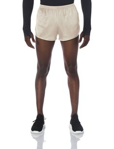 PRICES MAY VARY. Running short featuring a covered elastic waistband and dolphin hem Inside key pocket Inseam: 2.25" Moisture management technology Built-in brief liner for added comfort Tricot Fabric, Running Short, The Pouch, Range Of Motion, Running Shorts, Feeling Great, Briefs, Built In, Key