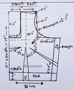 the diagram shows how to draw an object