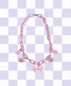 This kawaii pink necklace is the perfect match for your aesthetic if you love pink🎀! Consisting of pink candies and gummy bears, this is a totally cute wear for anyone💕. Check out our necklaces section for more unique designs that are truly OOAK. *Choose from 3 different lengths (16,18,20 inches) prices vary *Lightweight, made with stainless steel comments  If you have any questions, please don't hesitate to send us a message! We are friendly. Official website: www.theyeetboutique.com Kawaii Choker, Kei Jewelry, Jewelry Kawaii, Gummy Bear Candy, Pink Sweets, Kawaii Necklace, Pastel Jewelry, Yume Kawaii, Pastel Kawaii