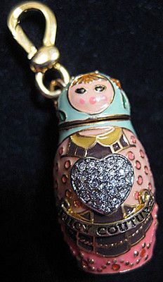 juicy couture charm Novelty Accessories, Charms Candy, Ukrainian Clothing, Matryoshka Doll, Russian Nesting Dolls, Bracelet Charms, Charm Beads