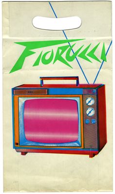 an advertisement for a television set with the word fortuk on it's side