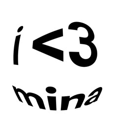 the logo for i3 minia, which is black and white with an arrow pointing up