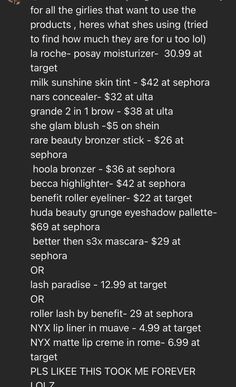 Nars Concealer, Becca Highlighter, Lash Paradise, Hoola Bronzer, Basic Skin Care Routine, Huda Beauty, Care Routine, Bronzer, Highlighter