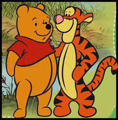 winnie the pooh and tigger talking to each other