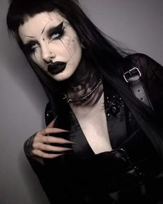 Nu Metal Makeup, Corpse Makeup, Vkei Makeup, Metal Makeup, Drag Queen Makeup, Goth Hair, Queen Makeup