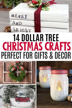 christmas crafts that are perfect for gifts and decor