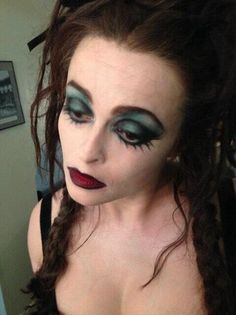 Danny Elfman concert makeup Avant Grade, Marla Singer, Frances Bean Cobain, Danny Elfman, Alt Makeup, Swag Makeup, Helena Bonham, Sweeney Todd