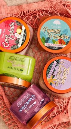 Tree Hut Scrub, Spring Break Essentials, Papaya Tree, Pineapple Enzyme, Skincare Ideas, Papaya Extract, Sugar Scrubs, Pineapple Coconut