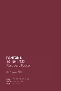 Claret Color Palette, Pantone Plum, Pantone Raspberry, Pastel Pantone, Raspberry Fudge, Color Library