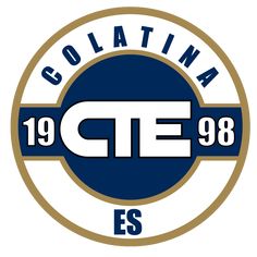 the logo for the soccer team called colatiana ess, which is also in blue and gold