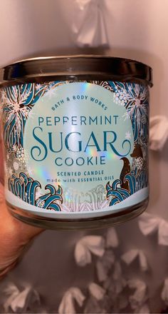 Cookie Candle, Peppermint Sugar Cookies, Best Smelling Candles, Peppermint Sugar, Soft Sugar