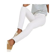 Manufacturer: Madewell Style Type: Bootcut Jeans Collection: Madewell Sleeve Length: Material: 90% Cotton/8% Polyester/2% Elastane Fabric Type: Denim Specialty: Stretch Sku: BH5727411 Size: 26.  Color: White.  Gender: female.  Age Group: adult. White Mid-rise Cotton Flare Jeans, Madewell Outfits, White Mid-rise Elastane Jeans, Madewell Style, Style Girlfriend, High Rise Bootcut Jeans, Womens Jeans Bootcut, Jeans Collection, Jeans Material