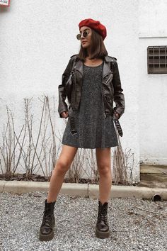 Outfit Botas, Fall Transition Outfits, Rock Outfit, Transition Outfits, Street Style Chic, Glam Rock, Winter Fashion Outfits, Style Outfits