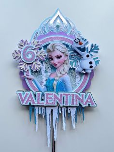 the frozen queen is hanging on the wall