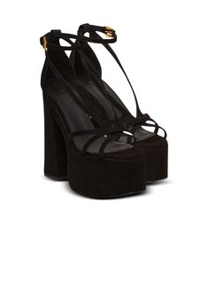 Platform Sandals Black