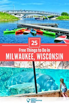 the milwaukee, wisconsin zoo is full of things to see and do