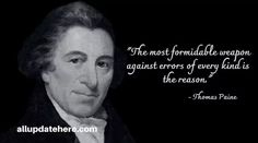 Thomas Paine quotes Hinduism Art, Interesting Quotes, Grad Pics