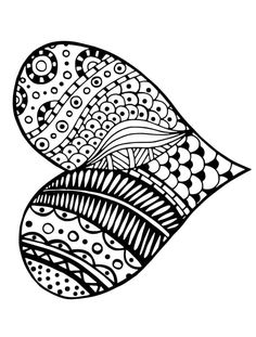 an abstract black and white drawing of two leaves with dots on the top, one leaf is