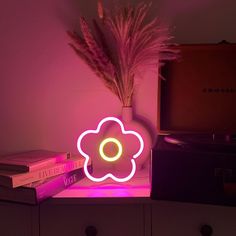 Daisy Flower Neon Signs, Neon Lights, LED Neon Signs for Room, Bars Light Up Signs, Cool Neon Light Signs, Neon Wall Lights Flower Neon Sign, Neon Signs For Room, Neon Wall Lights, Girly Bedrooms, Signs For Room, Exhibition Signage, Neon Letters, Commercial Signs, Business Signage