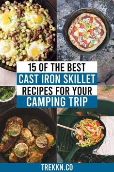 the best cast iron skillet recipes for your camping trip