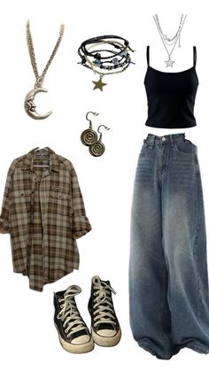 How To Have Style, Look Grunge, Downtown Outfits, Outfit Inspo Casual, Really Cute Outfits, Clothes And Accessories