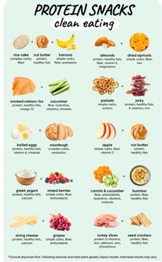 the top ten foods that are high in proteins and low in calories to eat