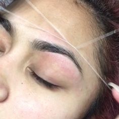 Eye Brow Threading Shape, Brow Threading Before And After, Eyebrow Threading Before And After, Threaded Brows, Eye Brow Threading, Threaded Eyebrows, Facial Threading, Eyebrows Threading, Brow Shapes