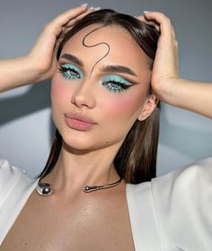 Rock Makeup, Dance Makeup, Rave Makeup, Eye Makeup Pictures, Edgy Makeup, Cute Makeup Looks, Makeup Eye Looks, Creative Eye Makeup, Creative Makeup Looks