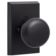 Sure-LocHardware Ridgecrest Mountain Oakley Privacy Door Knob & Reviews | Wayfair Black Interior Door Handles, Black Interior Door, Cabinet Door Hardware, Interior Hardware, Countryside Cottage, Privacy Door, Basement Remodel, Interior Door Handles, Pantry Design