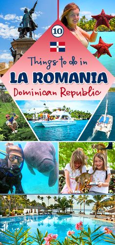 things to do in la romana with kids and families around the world, including dolphins