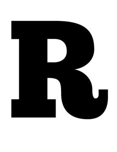 the letter person is made up of black letters on a white background, and it appears to be in two different font styles