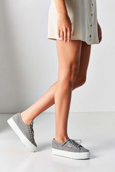 Superga 2790 Linea Platform Sneaker Style Savvy, Platform Sneaker, On Sneakers, Chunky Sneakers, Leather Shoes Woman, Awesome Stuff, Looks Style