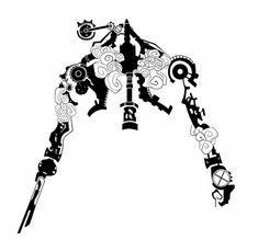 Biomech Tattoo, Many Tattoos, Gear Tattoo, 42 Tattoo, Style Cyberpunk, Cyberpunk Tattoo, Backpiece Tattoo, Vi Arcane, Want To Draw