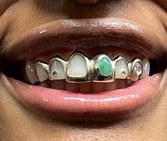 Diamond Teeth, Gold Grillz, Grills Teeth, Gold Teeth, Dope Jewelry Accessories, Tooth Gem, The Bling Ring