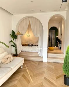 Arched Interior, Interior Design Your Home, Dream Apartment Decor, Remodel Inspiration, Small Room Design, Remodel Kitchen, Dream House Rooms, Cozy Room Decor, Aesthetic Rooms