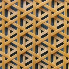 a close up view of an intricate wooden structure