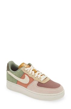 Nike Air Force 1 '07 LX Sneaker (Women) | Nordstrom Platform Air Force 1 Outfit, Nike Shoe Design Ideas, Street Shoes Women, Cute Shoes Sneakers Nike, Sneakers Custom Ideas, Air Force 1 Designs, Nike Shoes Trendy, Air Force 1 Outfit Woman Summer, Air Force Colors