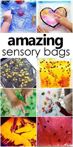 Sensory Provocations, Sensory Bag, Preschool Sensory, Sensory Bags, Baby Sensory Play, Sensory Crafts, Sensory Activities Toddlers, Toddler Sensory, Sensory Ideas