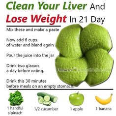 Fruit Detox, Clean Your Liver, Best Smoothie, Smoothie Diet Plans, Diet Challenge, Good Smoothies