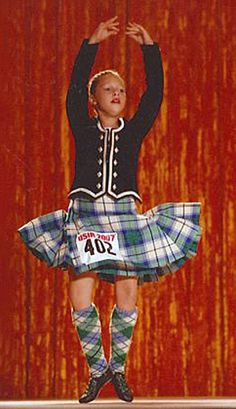 Kaylee Finnegan, aged 9 in 2007, Laguna Niguel, dances in the United States Inter-Regional Championships of Scottish Highland Dancing. Sarah Highland, Laguna Niguel