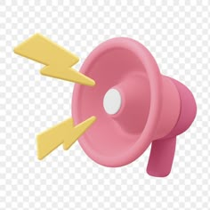 a pink toy with two yellow arrows pointing to it's center and the top