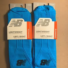 Turquoise Blue, Men’s Size 10-12, Women’s Size 10.5-12.5 Running Socks. Brand New, Two Pairs. Sock Packaging Design, Packing Socks, Sports Packaging, Packaging Socks, Sock Packaging, Socks Illustration, Running Socks Women, Adidas Socks, Socks Packaging